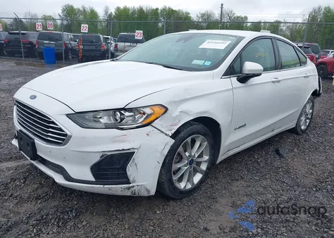 2019 Ford Fusion Hybrid Se from USA, damaged, VIN 3FA6P0LU7KR106040